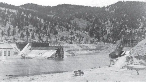 Hauser Dam 1908