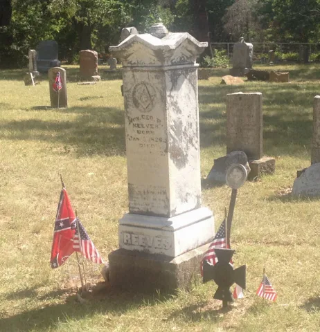 Headstone Of George R Reeves, Georgetown Cemetery, Pottsboro, Texas