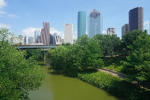 Houston May 2022 13 (Buffalo Bayou Park And Skyline)