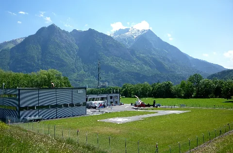 Hubschrauberlandeplatz Balzers Liechtenstein