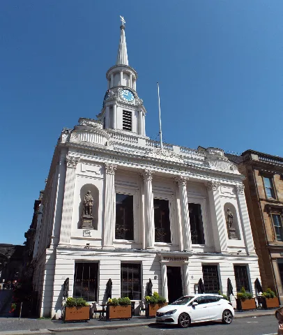 Hutchesons Hall, 158 Ingram Street, Glasgow, 2018 06 27 (Panorama)