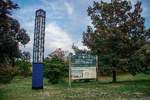 Institute Park, Worcester Sign
