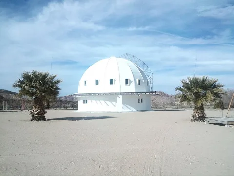 Integratron With Trees