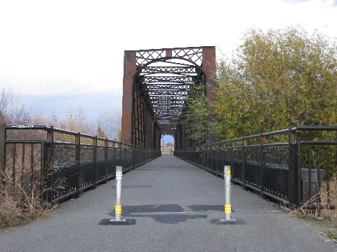 Iron Footbridge Spokane Deck 2018
