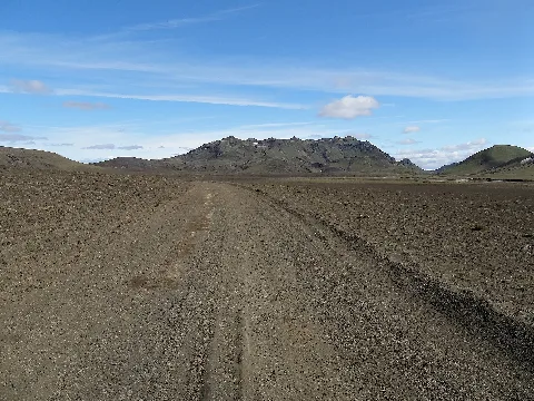 Island 2013 511 Strasse F225 Abzweig 1 Landmannalaugar (9505143788)