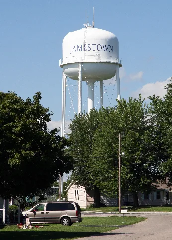 Jamestown, Indiana Water Tower