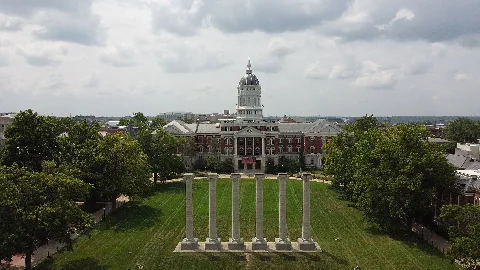 Jesse Hall Aerial