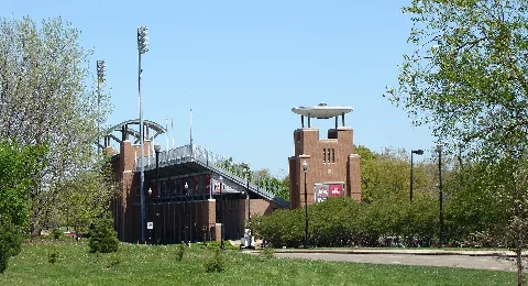 Jesse Owens Stadium Exterior