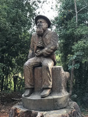 John La Gerche Statue Creswick