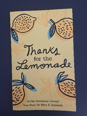 Journal Book Thanks For The Lemonade