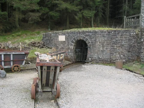 Killhope Wheel Entrance To The Lead Mine By Robert Kilpin