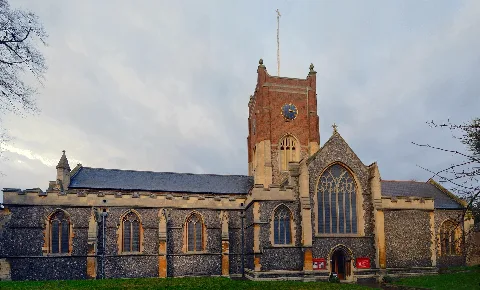 Kingston, All Saints Church, From The Churchyard