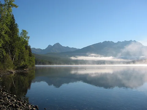 Kintla Lake Fog