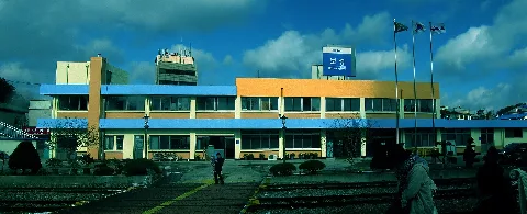 Korail Gyeongjeon Line Boseong Station Panoramic