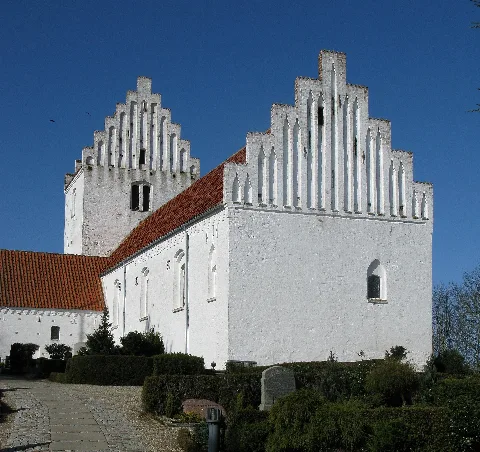Kundby Kirke Set Fra Øst