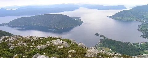 Kvinnheradsfjorden From Solfjellet