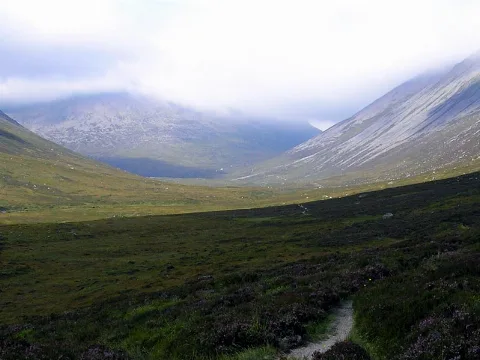 Lairig Ghru Hanging Valley