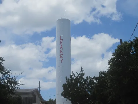 Leakey, Tx Water Tower Img 4297
