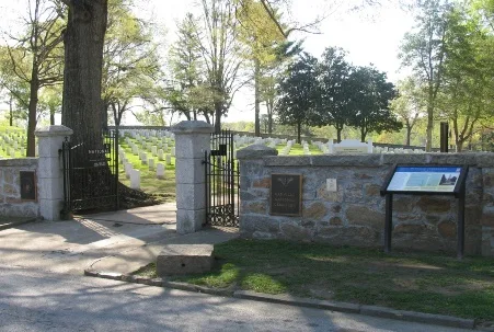 Lee Street Entrance To Danville National Cemetery