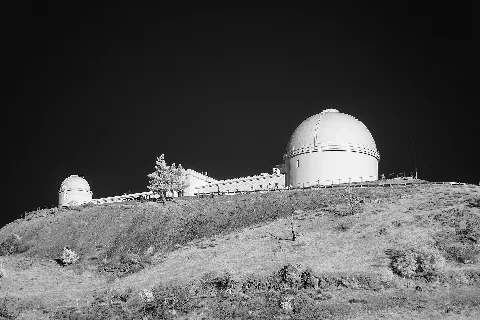 Lick Observatory Main Building, Mount Hamilton, California, Us