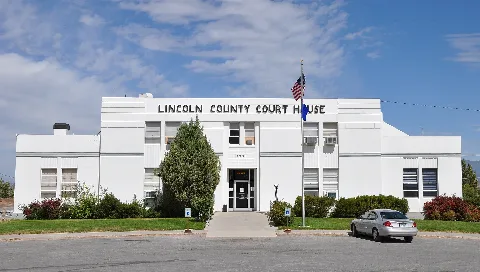 Lincoln County Courthouse In Pioche