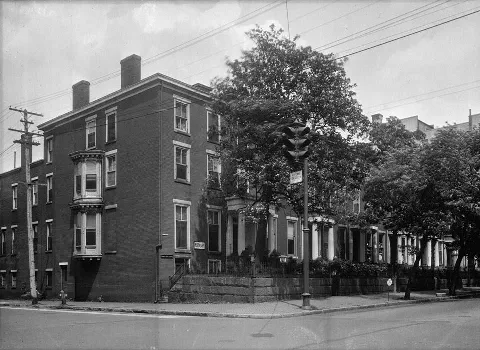 Linden Row, 100 118 East Franklin Street (Richmond, Independent City, Virginia)