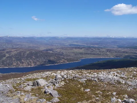 Loch Errochty, Eastern End