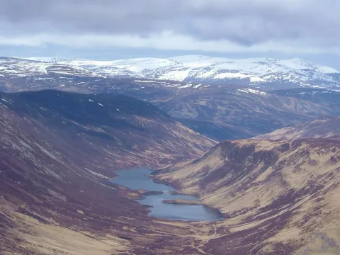 Loch Loch From Summit Of Ben Vuirich Geograph.org.uk 1075199