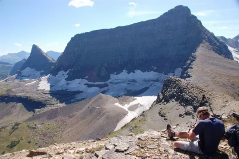 Logan And Red Eagle Glaciers