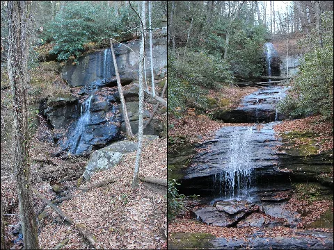 Lower And Upper Desoto Falls Georgia