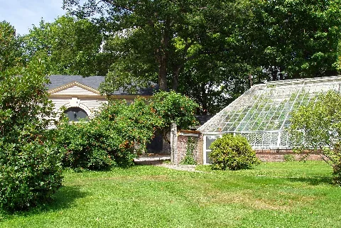Lyman Estate, Waltham, Massachusetts View Of Greenhouse