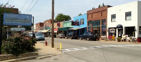 Main Street, Hardy, Arkansas, Usa