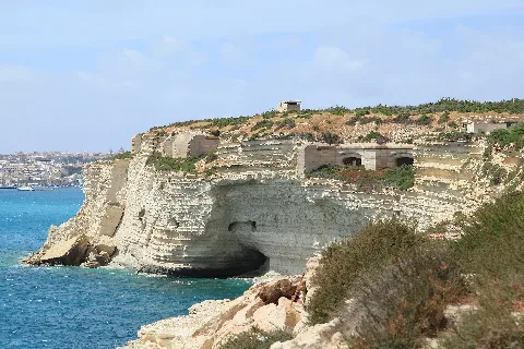 Malta Marsaxlokk Triq Delimara Fort Delimara 14 Ies