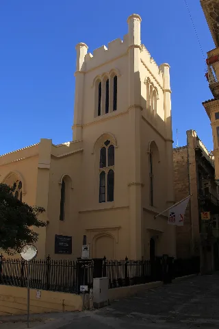 Malta Valletta Triq Il Fran Triq Nofs In Nhar St. Andrew's Scots Church 02 Ies