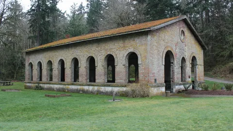 Manchester State Park Torpedo Building