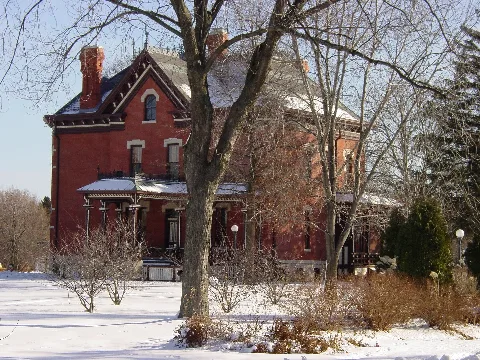 Martin Mitchell Mansion Naper Settlement Naperville Illinois