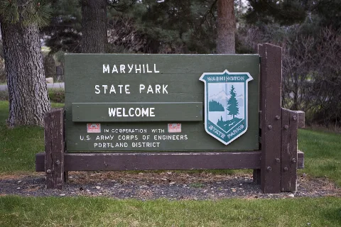 Maryhill State Park Sign