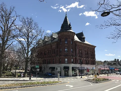 Masonic Building, 2022, Newtonville Ma