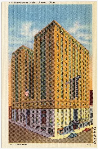 Mayflower Hotel, Akron, Ohio (74484)