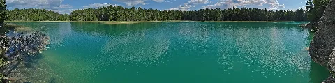 Mcginnis Lake Panorama