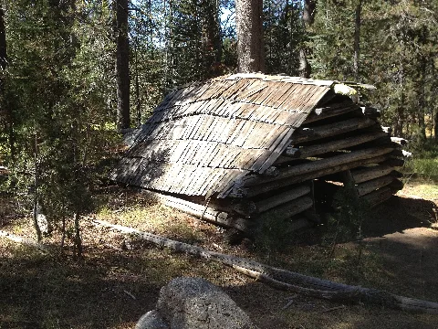 Mcgurk Cabin, Photo Taken From Trail