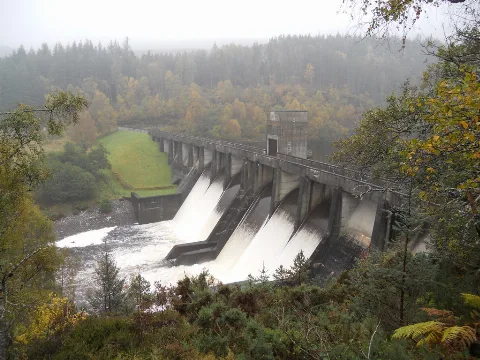 Meig Dam Overflows After Rainfall Geograph.org.uk 3177435