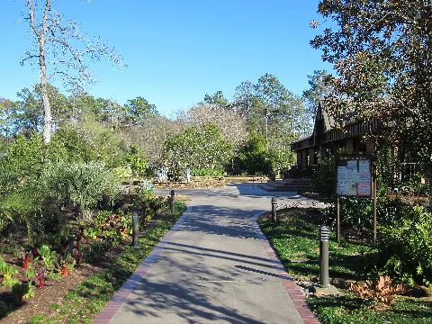 Mercer Arboretum, 2012, Entrance And Building