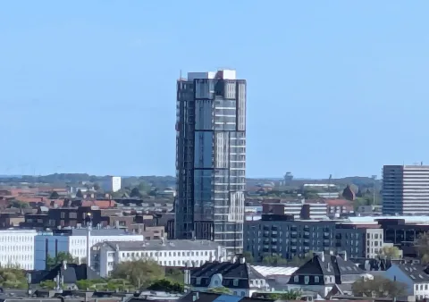 Njals Tårn Seen From Christiansborg 2025