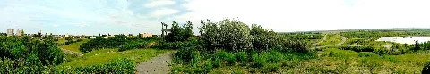 North Battleford Panorama From King Hill