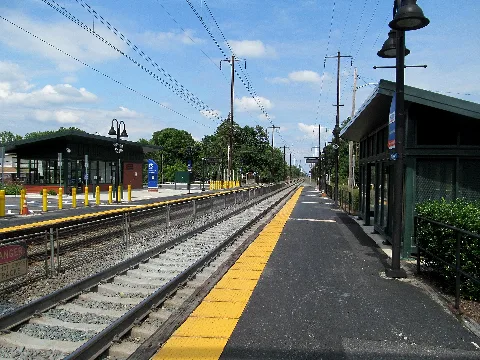 Northbound View, Edgewood Marc Station
