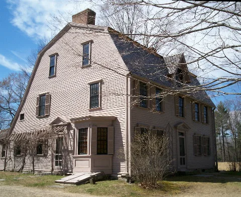 Old Manse From Side