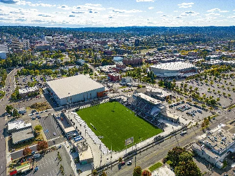 One Spokane Stadium (Aerial Photo Looking Southwest)
