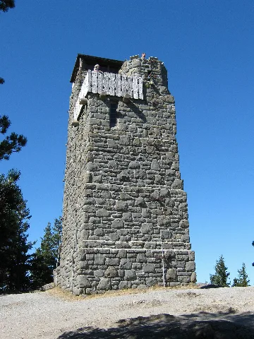 Orcas Island, Mt. Constitution, Ccc Stone Tower, September 2012