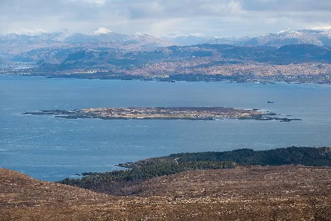 Pabay From Beinn Na Cro
